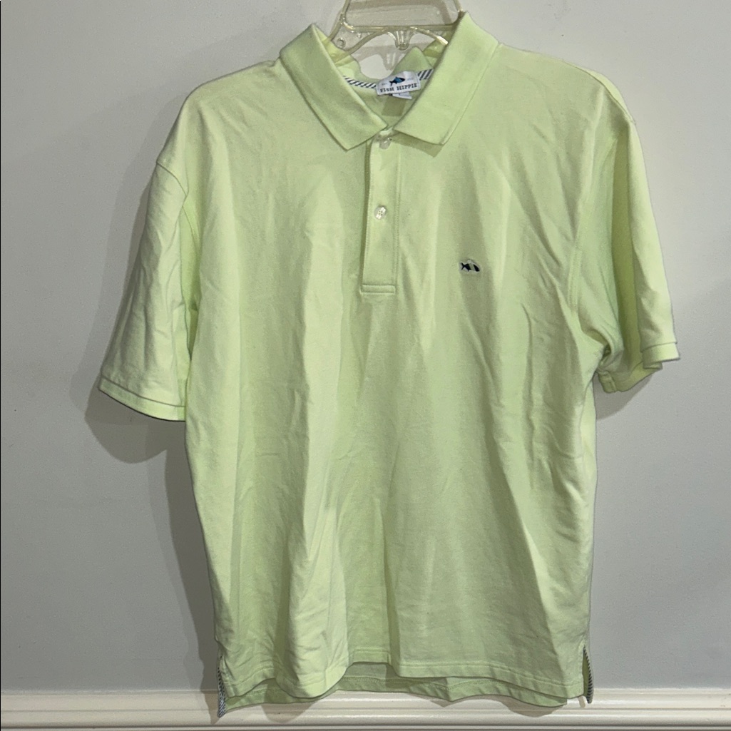 Mens Light Green Polo Shirt